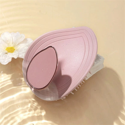 Leaf Shape Scalp Massage Shampoo Brush