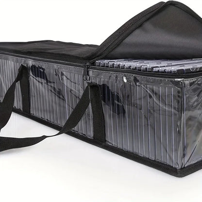 Large Transparent DVD CD Storage Bag