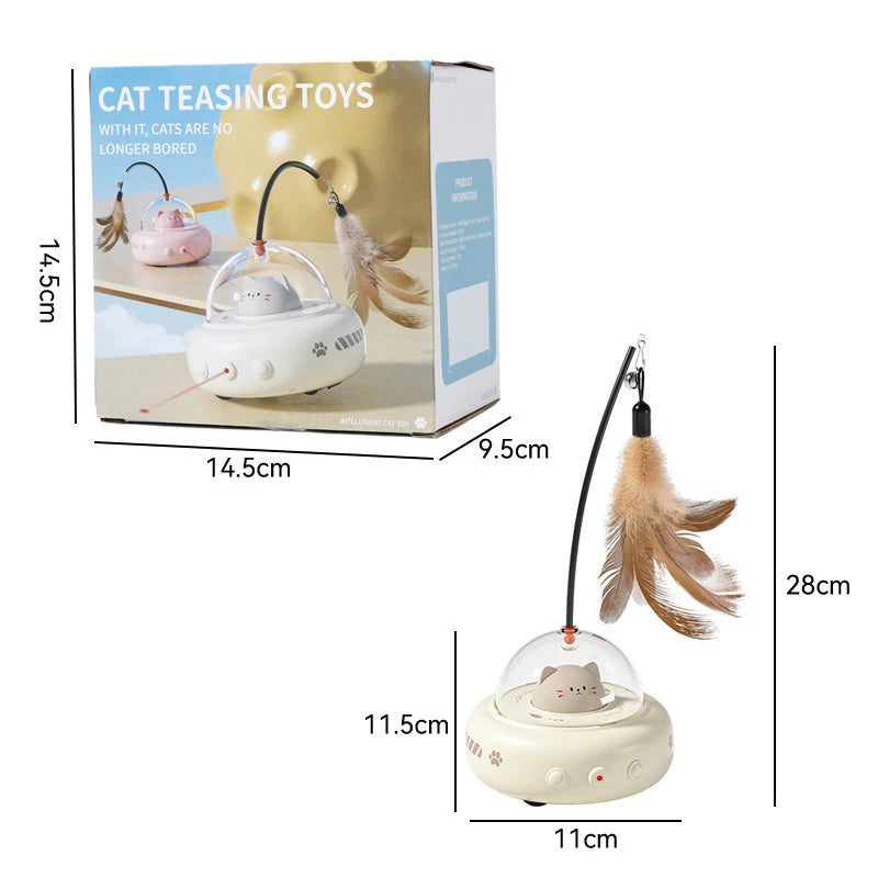 Smart Interactive UFO Cat Toy