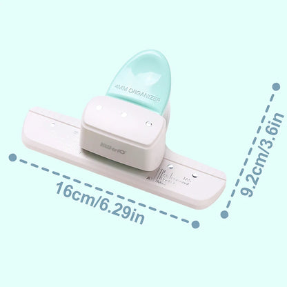 3-Hole Circular Paper Punch for DIY Planners & Notebooks