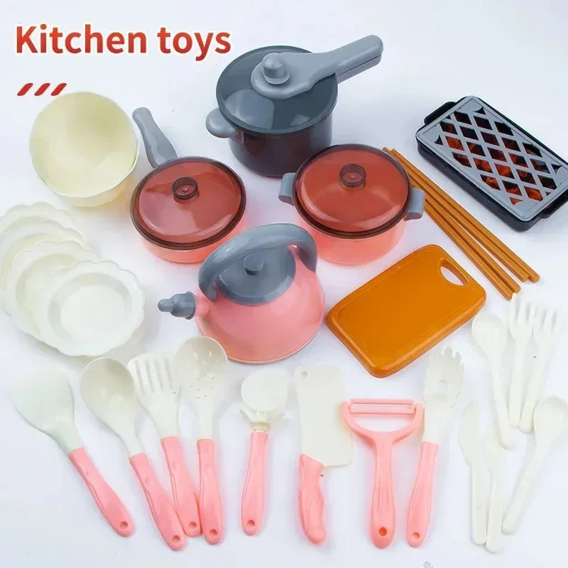 Kids Pretend Kitchen Set