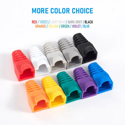 RJ45 Ethernet Cable Strain Relief Boots