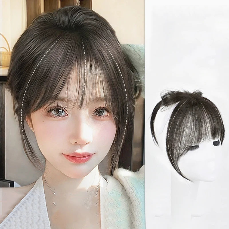 Synthetic Hair Bangs Extension