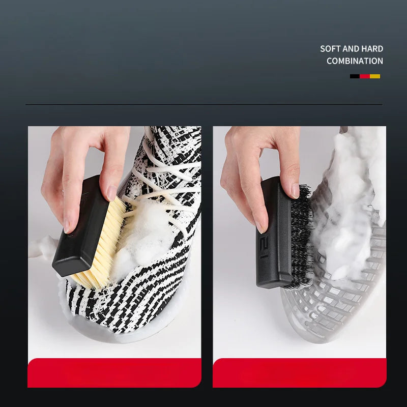 Soft-Bristle Multipurpose Shoe Cleaning Brush