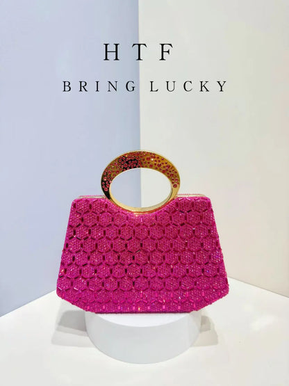 Women's Sparkling Crystal Rhinestones Evening Bag