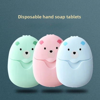 Travel Soap Sheets with Portable Storage Case