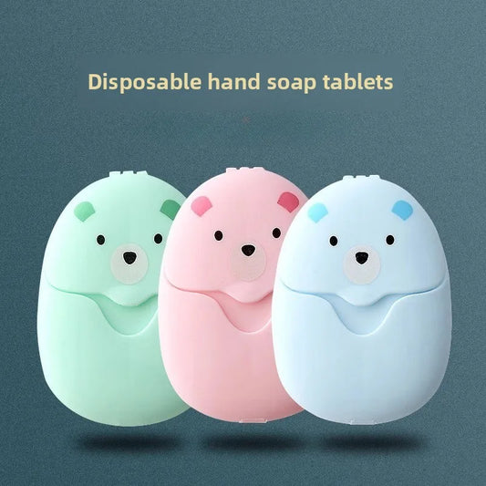 Travel Soap Sheets with Portable Storage Case