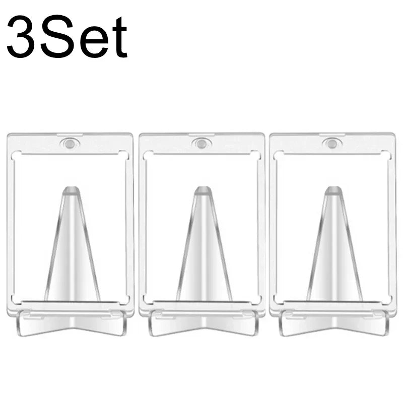 Magnetic Trading Card Protector with Display Stand