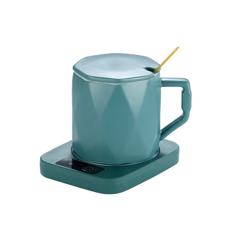 55°C Smart Cup Warmer with Metal Heating Plate