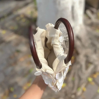 Handmade Seashell Beaded Bag