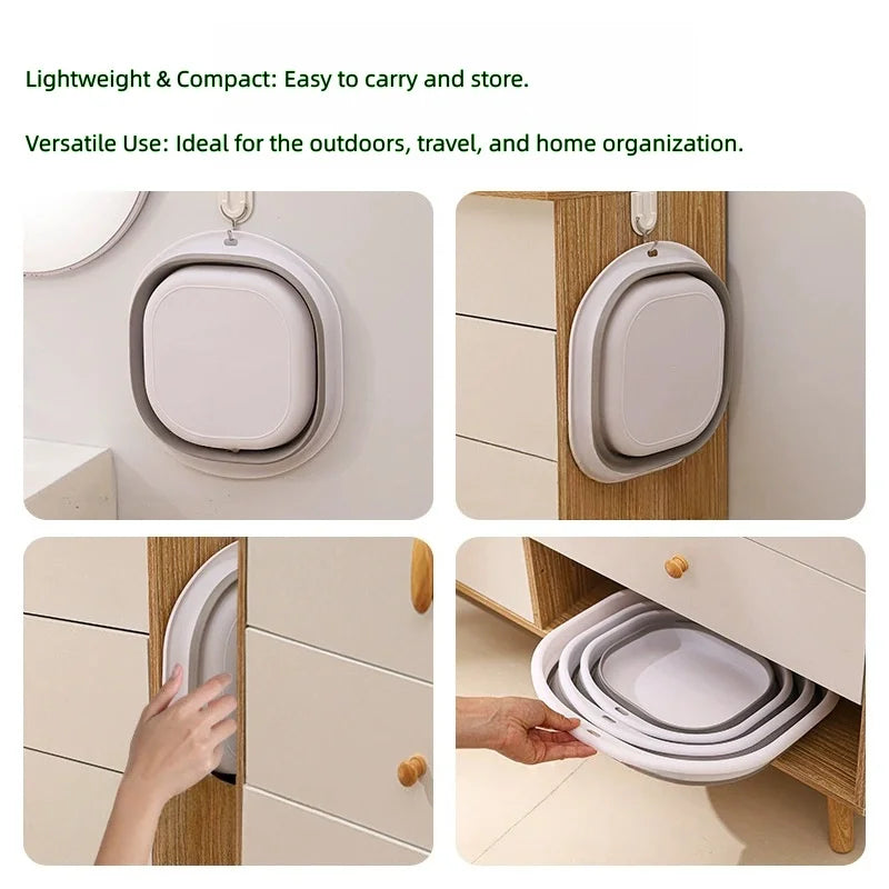 Collapsible Foldable Wash Basin