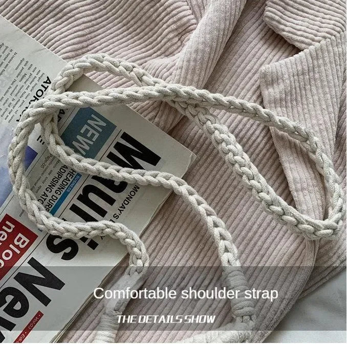 Women’s Woven Crochet Crossbody Phone Bag