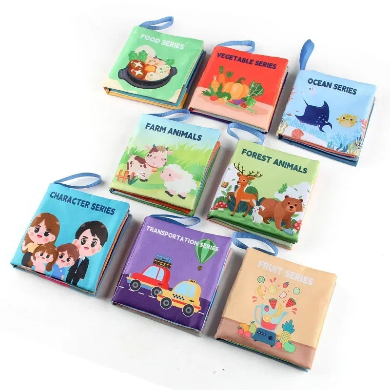 Soft Cloth English Baby Book