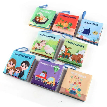 Soft Cloth English Baby Book
