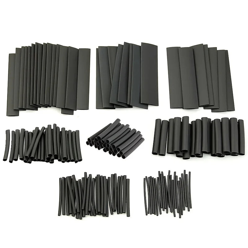 127PCS Heat Shrink Tubing Assortment Kit