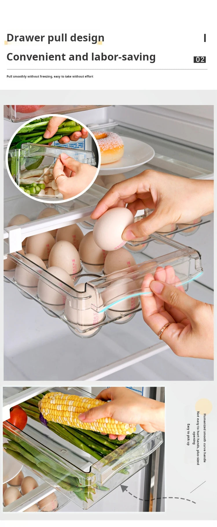 Refrigerator Egg Storage Box