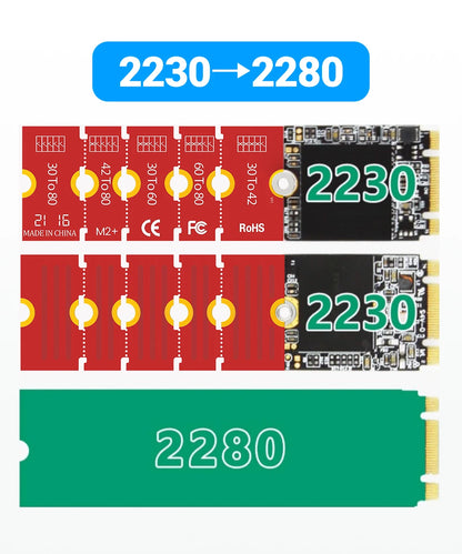 JEYI M.2 NVMe SSD Extension Bracket Adapter