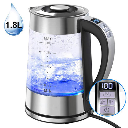 1.8L Portable Electric Kettle Teapot 1800W 220V