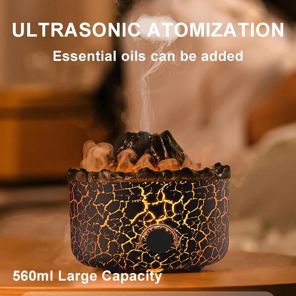 Volcano Flame Aroma Diffuser