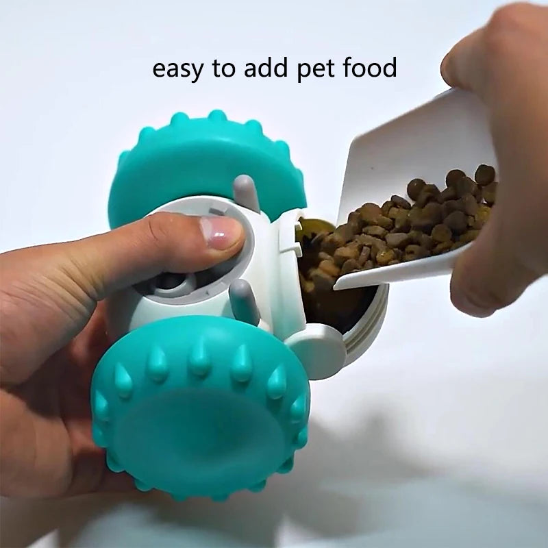 Interactive Dog & Cat Treat Dispensing Tumbler Toy