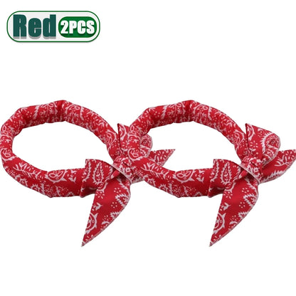 Pet Cooling Ice Scarf – Reusable Summer Neck Wrap for Dogs & Cats