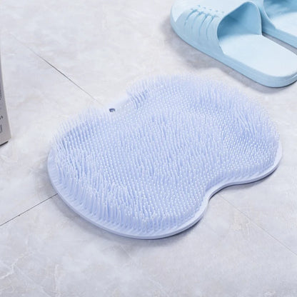 1Pc Bathroom Shower Foot Massage Mat with Non-slip Suction Cup