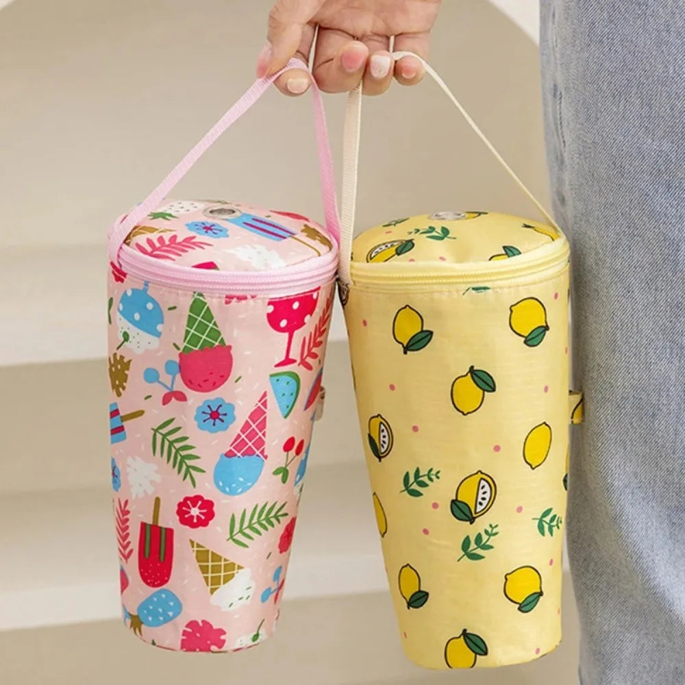 Insulated Drink Carrier Tote Bag