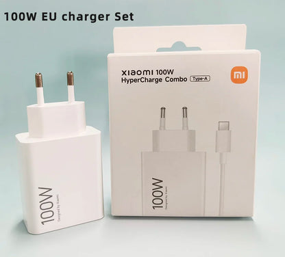 Xiaomi 100W HyperCharge Fast Charger with Type-C Cable