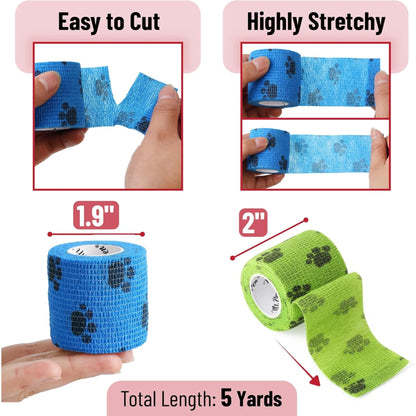 Self-Adhesive Pet Elastic Bandage Wrap