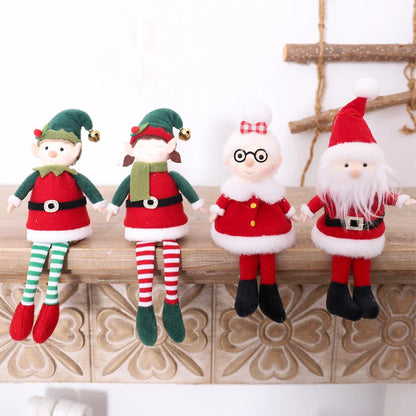 Christmas Elf Doll Hanging Ornament