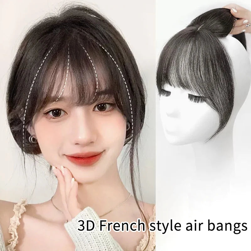 Synthetic Hair Bangs Extension