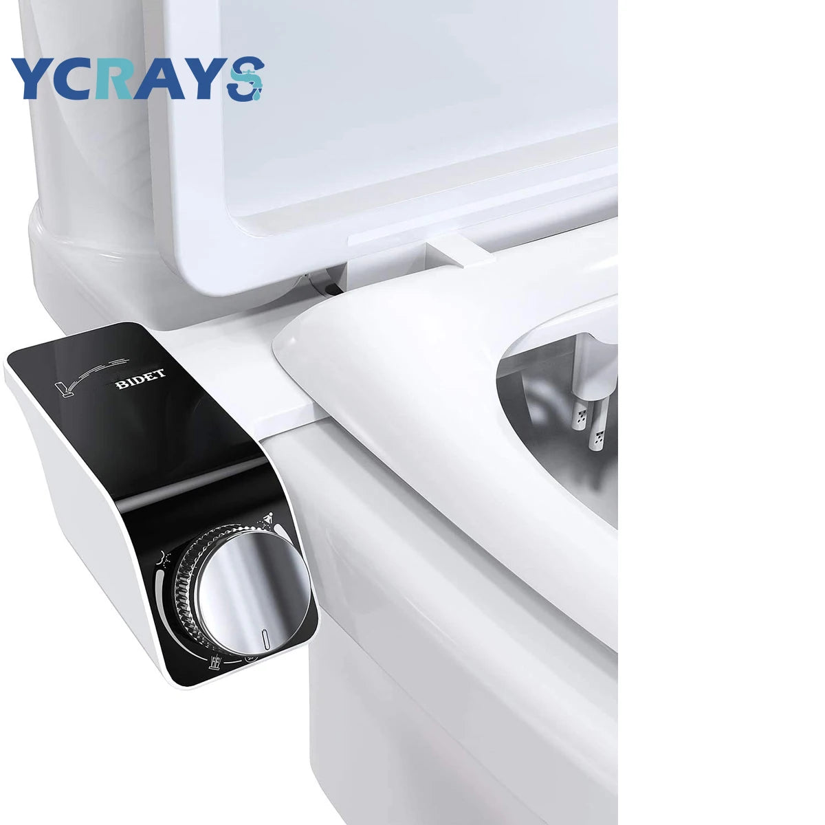Dual Nozzle Bidet Toilet Seat Attachment