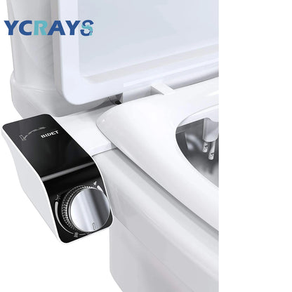 Dual Nozzle Bidet Toilet Seat Attachment