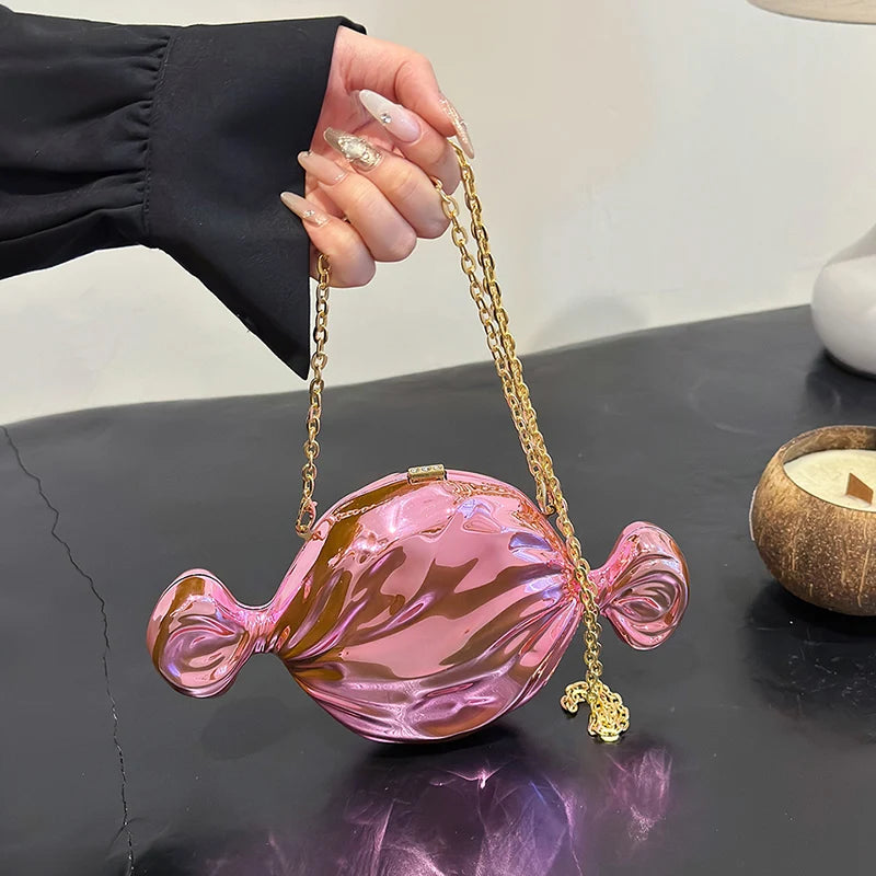Luxury Acrylic Candy Evening Clutch Bag
