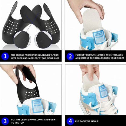 Anti-Crease Shoe Protectors for Sneakers