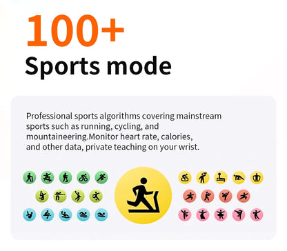 Bluetooth Health & Sports Smartwatch with Custom Dial