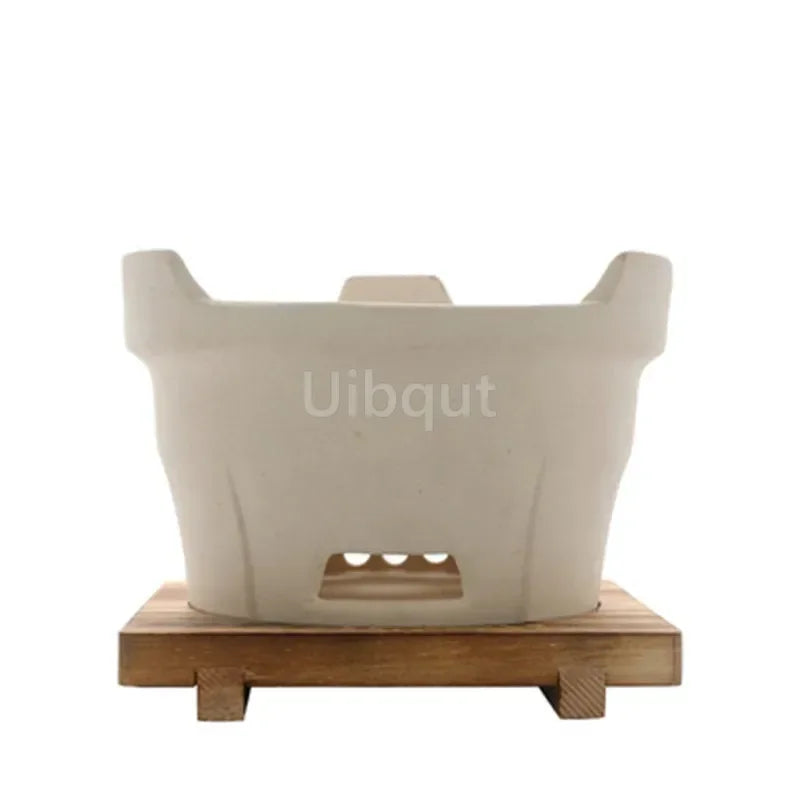 Traditional Charcoal Clay BBQ Stove