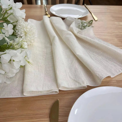 Sage Green Christmas Table Runner