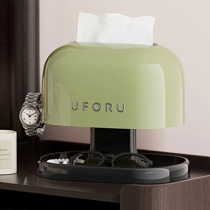Retro Tissue Box Storage Container
