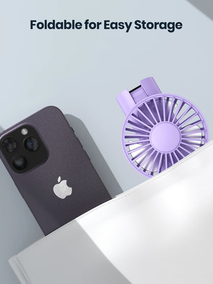 TOPK K38 Portable Handheld Fan with LED Display