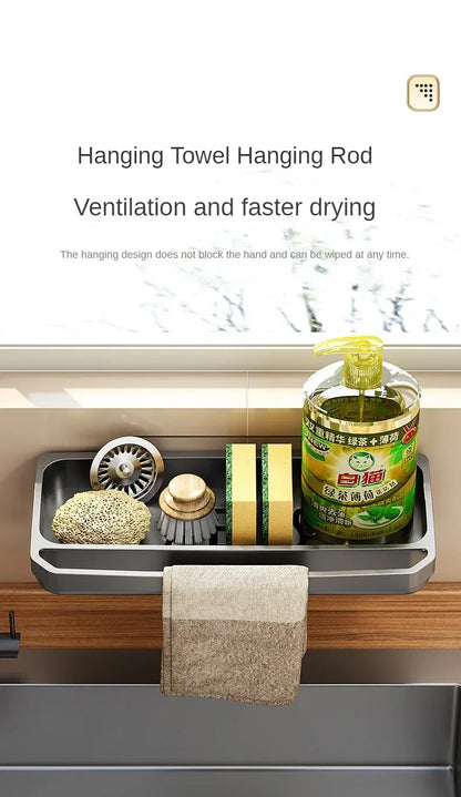 Sink Drain Organizer Shelf