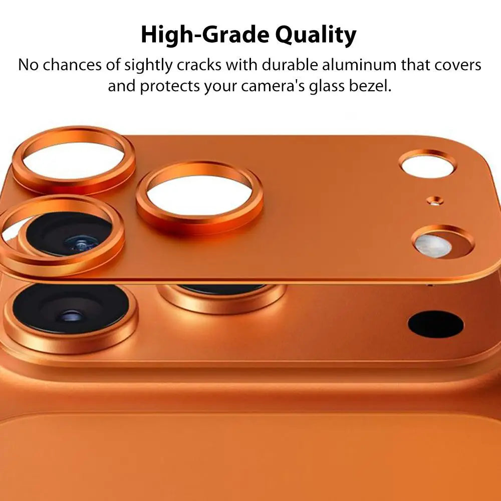 Titanium Alloy Camera Lens Protector for iPhone