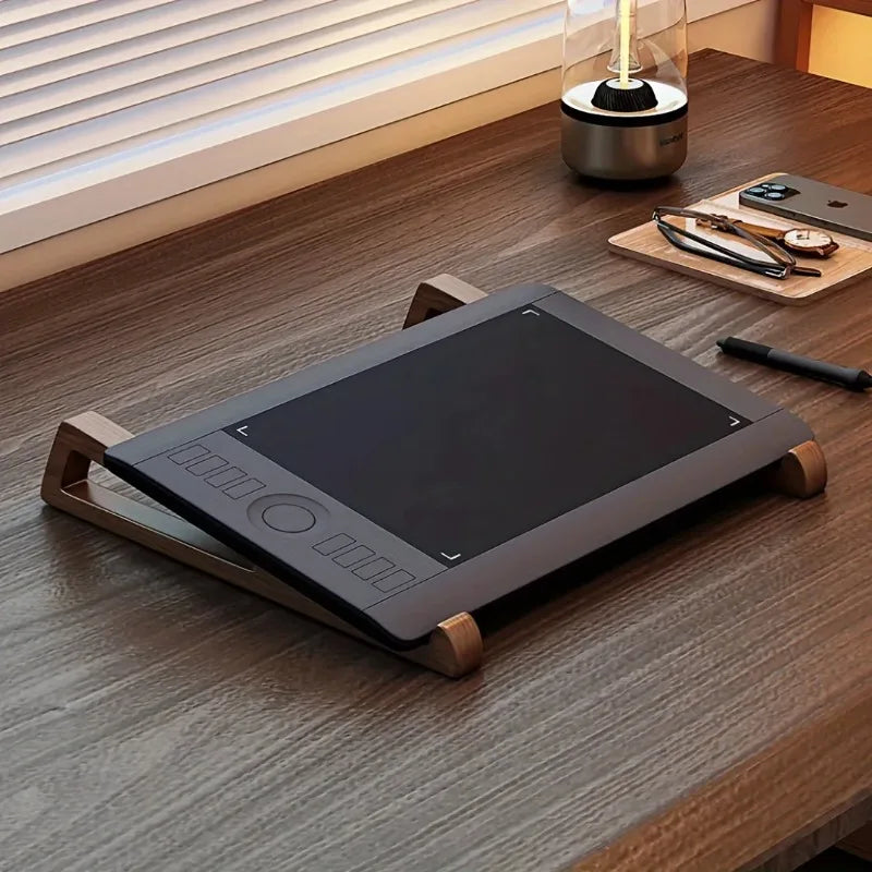 Foldable Wooden Laptop Stand