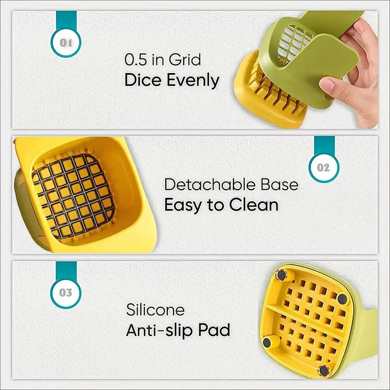 Multi-Function Vegetable Chopper & Dicer