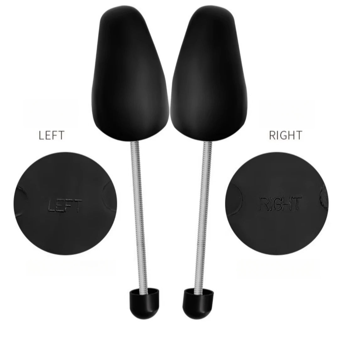 Adjustable Shoe Shapers for Wrinkle Prevention