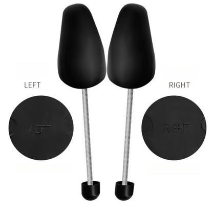 Adjustable Shoe Shapers for Wrinkle Prevention