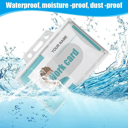 Transparent PVC Card Holder Sleeve