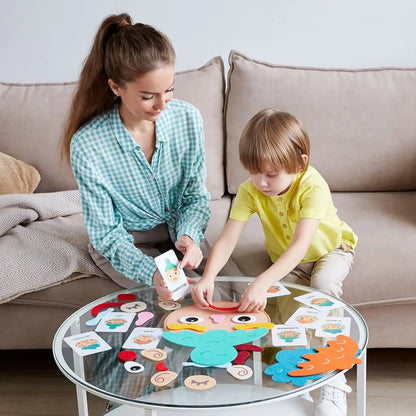 Kids Social Emotional Learning Face Board Activity Set