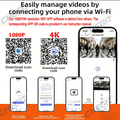 Mini 4K WiFi Action Camera
