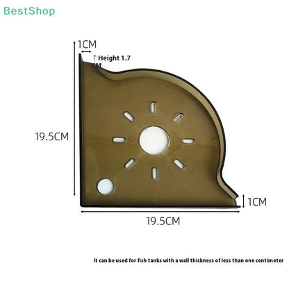 Aquarium Corner Storage Shelf for Plants & Accessories